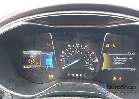 2017 Ford Fusion Se из США, поврежденный, VIN 3FA6P0HD4HR183935